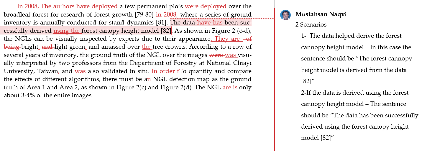 After editing, Deep Learning sample 1