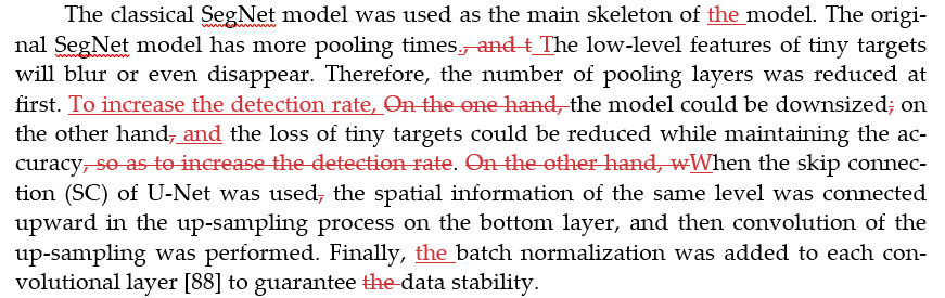 After editing, Deep Learning sample 2